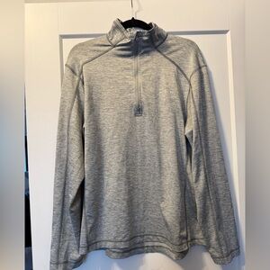 Vineyard Vines Performance Gray Quarter-Zip Pullover